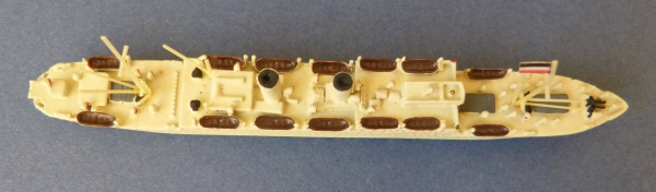 Ship Model Ferry / Steamer Oceana - 1 : 1250 / Hapag !