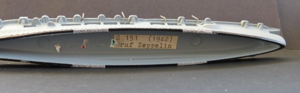 Hansa Modell 1 : 1250 - Flugzeugträger Graf Zeppelin - Kriegsmarine !