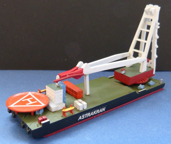 Hansa Ship Model S 333 1:1250 Offshore Ship Astrakran - Aserbeidjan !