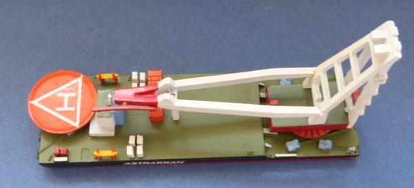 Hansa Ship Model S 333 1:1250 Offshore Ship Astrakran - Aserbeidjan !