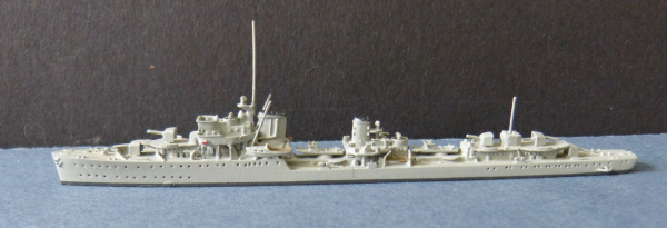 Ship Model German Second World War Destroyer Z 17 - 19 , 1:1250 !