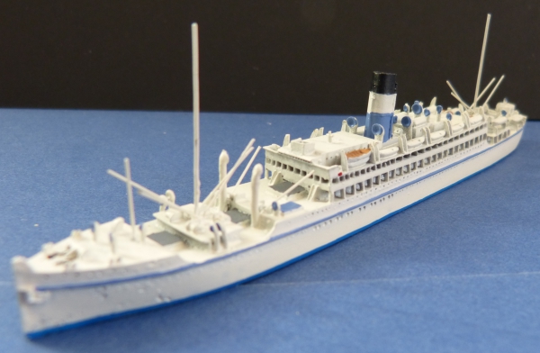 AL ( Albatros ) Modell des Dampfers van Dyck der Lamport & Holt Line !