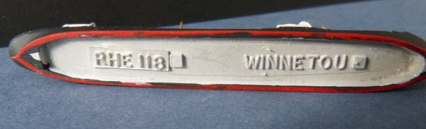 Rhenania Modell des Dampfers / Tankers Winnetou !