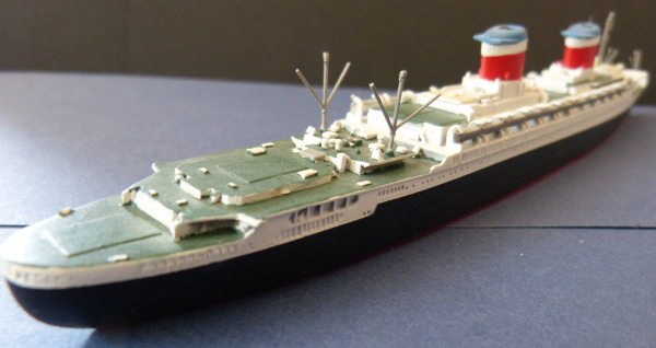 Mercator Ship Model 906 - US Liner United States - Scale 1 : 1250  !