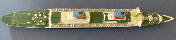 Mercator Ship Model 906 - US Liner United States - Scale 1 : 1250  !