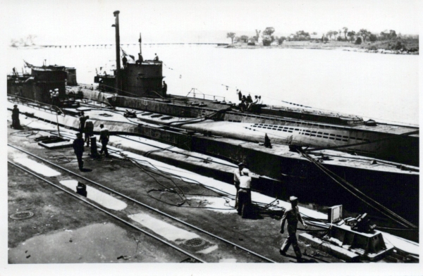 Foto Drüppel Karte - U 873 und 234 - deutsche Kriegsmarine - 2. WK