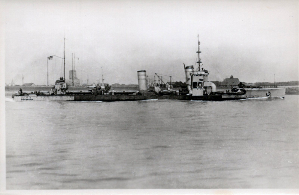 Foto Drüppel Karte - Torpedoboot V 73 - deutsche kaiserliche Kriegsmarine - 1. WK