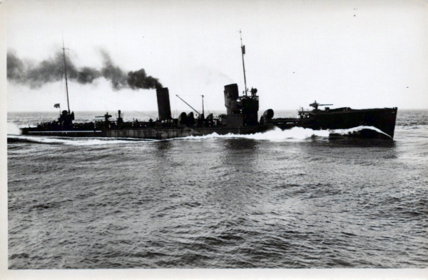 Postcard of Torpedoboat V 43 - German imperial Navy , 1. World War