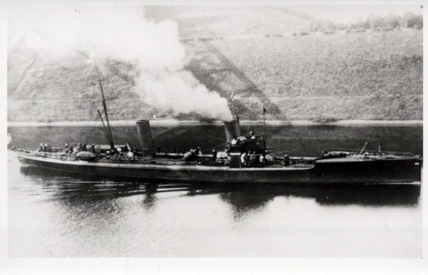 Postcard of Torpedoboat S 114 - German imperial Navy , 1. World War