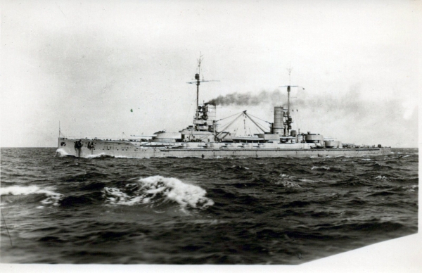 Foto Drüppel Karte - Schlachtschiff Kaiserin - deutsche kaiserliche Marine