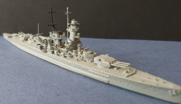 Neptun Ship Model - German Second World War Pocket Battle Ship Admiral Graf Spee - 1:1250