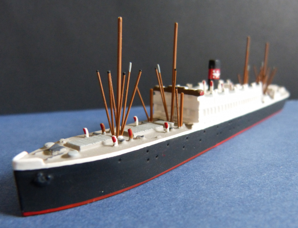 Ship Model Passenger Ship President Johnson - Dollar Line , Scale 1:1250