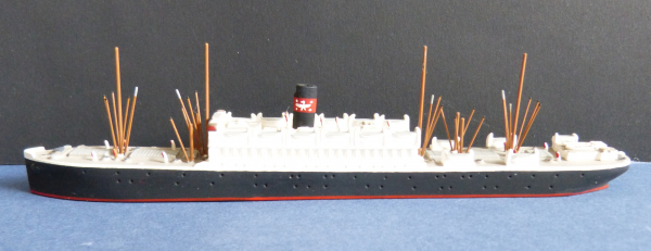 Ship Model Passenger Ship President Johnson - Dollar Line , Scale 1:1250