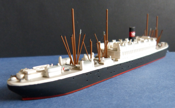 Ship Model Passenger Ship President Johnson - Dollar Line , Scale 1:1250