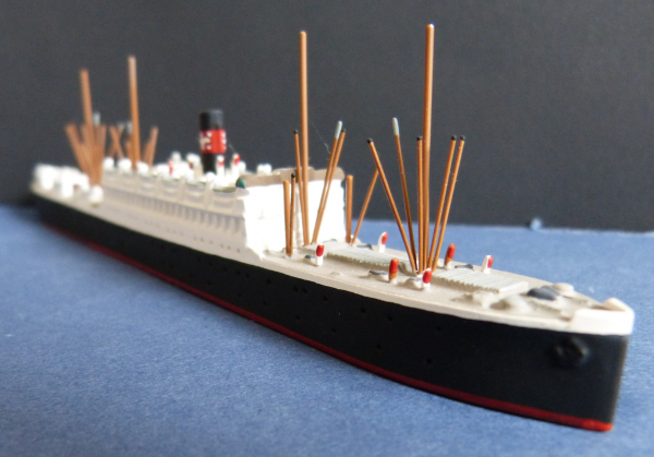 Ship Model Passenger Ship President Johnson - Dollar Line , Scale 1:1250