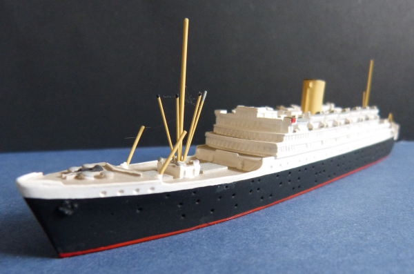 Ship Model Passenger Ship Andes , Scale 1:1250 - Royal Mail Line