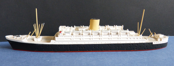 Ship Model Passenger Ship Andes , Scale 1:1250 - Royal Mail Line