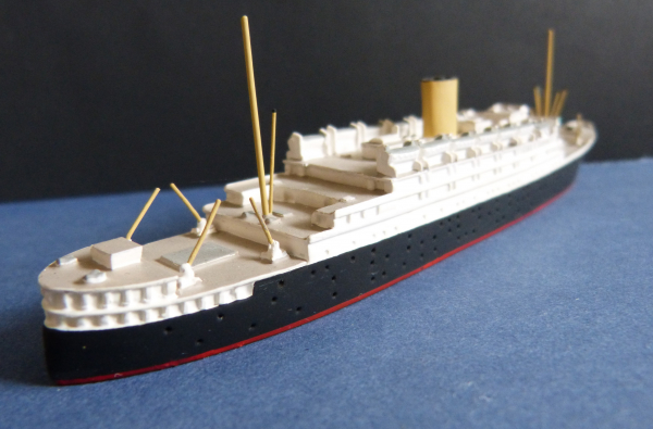 Ship Model Passenger Ship Andes , Scale 1:1250 - Royal Mail Line