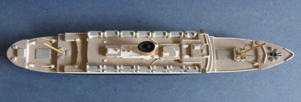 Ship Model Passenger Ship Andes , Scale 1:1250 - Royal Mail Line