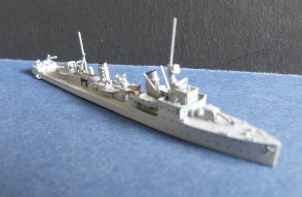Ship Model German Second World War Escort Boat F 1 - 6 , Scale 1:1250 !