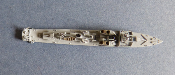 Ship Model German Second World War Escort Boat F 1 - 6 , Scale 1:1250 !