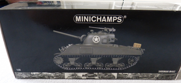 Minichamps Modell 1:35 - M 4 A3  Sherman Panzer der US Armee in OVP