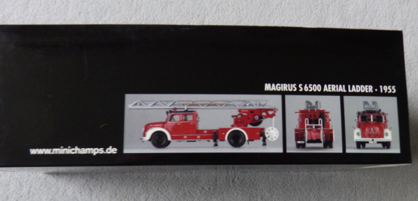 Minichamps Modell 1:43 - Feuerwehr Stuttgart Magirus Deutz S 6500 - 1955  OVP !