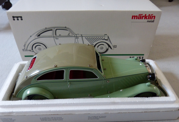 Märklin Model Nr. 19031 : old german Oldtimer Coupe with Certificate