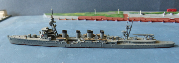 Neptun Modell 1 : 1250 Kreuzer Sendai - kaiserliche Japanische Marine !