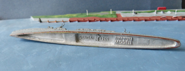 Neptun Modell 1 : 1250 Kreuzer Sendai - kaiserliche Japanische Marine !