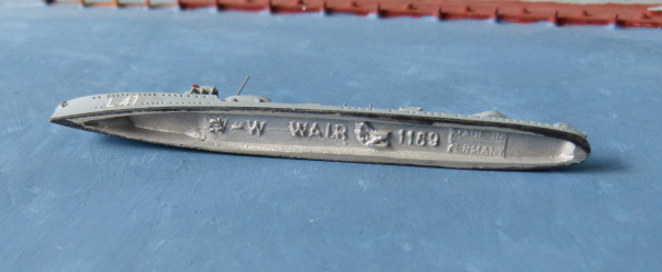 Ship Model ( 1:1250 ) Royal Navy Second World War Destroyer Wair