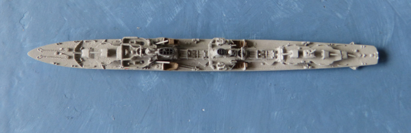 Neptun Ship Model 1063a German Second World War Destroyer Z 20 - 22 Scale 1:1250