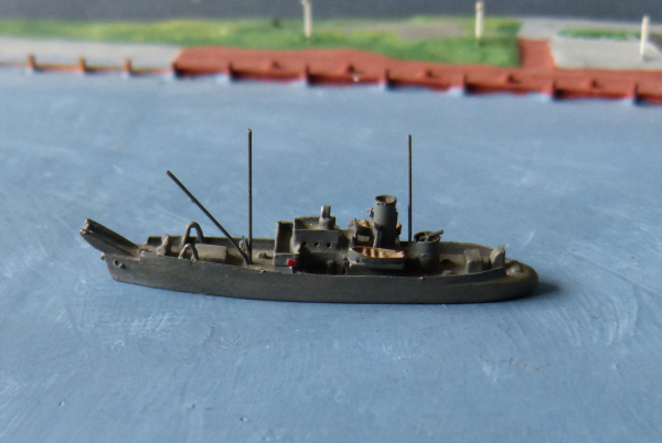 Neptun Ship Model : ( 1:1250 ) Royal Navy - Netlayer Bar Class