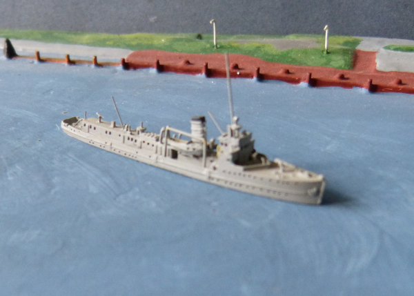 Ship Model 1:1250 - German 2. World War small Tender von der Groeben - Kriegsmarine