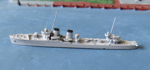 Argonaut AR 307 Ship Model italian Destroyer Quintino Sella - Scale 1:1250
