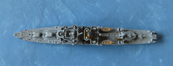Ship Model : French Navy 2. World War - Aircraft Tender Barnegat - 1:1250