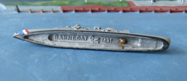 Ship Model : French Navy 2. World War - Aircraft Tender Barnegat - 1:1250