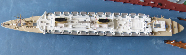 Mercator Ship Model 512 - German Passenger Liner Bremen - 1 : 1250 !