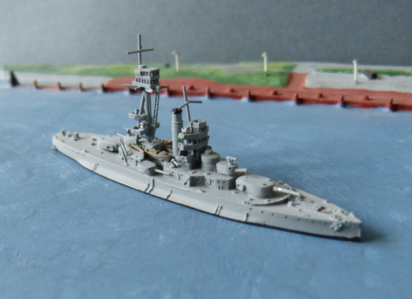 Ship Model 1:1250 - Royal Navy Coast Defence Gunboat Glatton by Navis