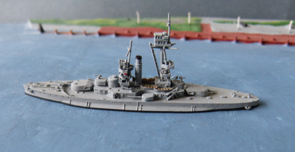 Ship Model 1:1250 - Royal Navy Coast Defence Gunboat Glatton by Navis