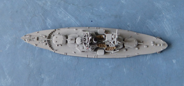 Ship Model 1:1250 - Royal Navy Coast Defence Gunboat Glatton by Navis