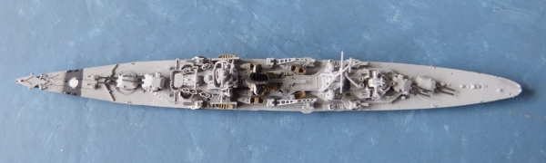 Neptun Modell 1030 - schwerer Kreuzer Prinz Eugen - 1:1250 - Tarnbemalung !