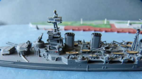 Ship Model Royal Navy - 2. World War Battlecruiser Hood - Scale 1:1250
