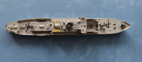 Mercator 1:1250 Metall Modell - U Boot Tender Erwin Wassner der Kriegsmarine !