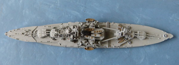 Ship Model - Royal Navy Second World War Battleship Warspite !