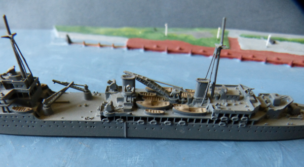 Neptun Ship Model - 1:1250 , Royal Navy - Repair Ship Tyne