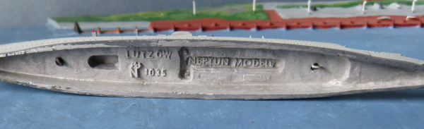 Neptun Modell Panzerschiff Lützow im Maßstab 1 : 1250 -  Kriegsmarine
