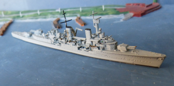 Neptun Ship Model - German Navy 2. World War Light Cruiser Königsberg
