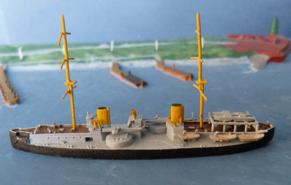 Hai Metall Modell 165 Panzerschiff Inflexible Royal Navy 1 : 1250