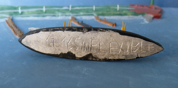 Hai Metall Modell 165 Panzerschiff Inflexible Royal Navy 1 : 1250